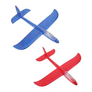Led Flying Toys Toyvian Children Planes Throwing Foam Airplane Light Up Aircraft Model Glow Birthday Party Favor Outdoors Handout Game amEDI