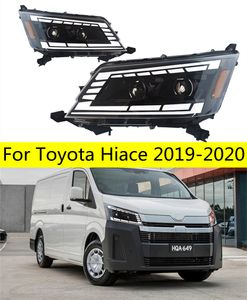 Phares avant LED pour Toyota Hiace 20 19 – 2022, phares de jour de remplacement DRL, clignotant LED