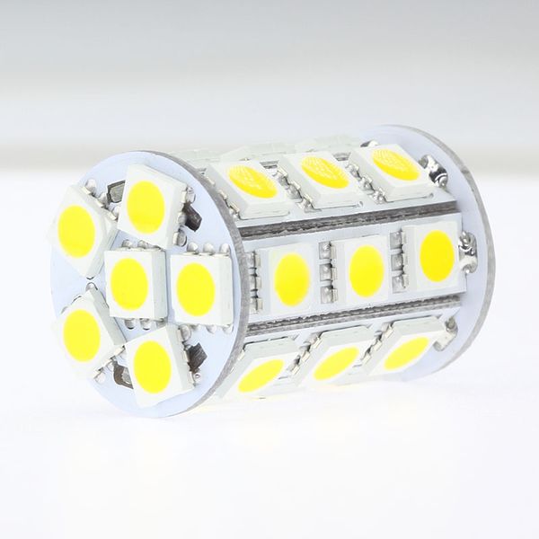 Ampoule d'éclairage de lampe 2700K LED G6.35 2700K 12VAC / 12VDC / 24VDC 27NED de 5050SMD 4W pour remplacer l'halogène 35W