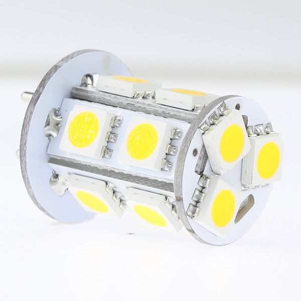 LED GY6.35 G6.35 Ampoule Éclairage 13Led 5050SMD Lampe 12Vac / 12VDC / 24VDC 2.5W Lights de lecture de bateaux T4 JC Type 30W Ampoule de base halogène BI-PIN