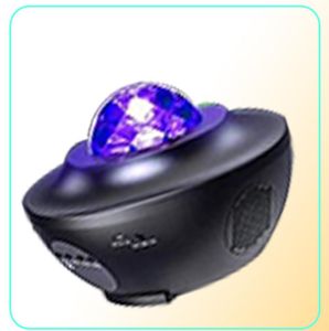 LED -gadget Kleurrijke projector Starry Sky Light Galaxy Bluetooth USB Voice Control Music Player Night Romantic Projection Lamp3890986