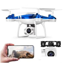 Gadget Factory Wholesale RC Drone Drone Aircraft TXD 8S Flying Toy Quadcopters FPV WiFi Wide angle Caméra 4K 3D S DISTANC CONTROL DHFIW