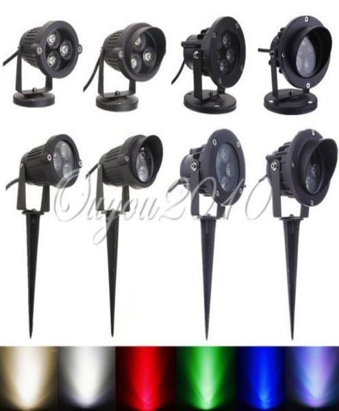 Led Garden Light Flood Spotlight Al aire libre IP67 6W 10W Landscape Wall Path Pond Pond Bulb Bomba Base de varilla 110V 240V 13958469