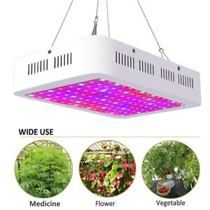 LED Grow Light 1500W 1200W 1000W Volledige spectrum LED Grow Tent Covered Green Houses Lamp Plant Grow Lamp voor Veg Flowering Aluminium DHL