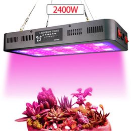 LED-groeilicht Volledig spectrum 1200W 2400W Dimbaar VEG-bloeimodus Groeilamp voor kamerplanten en bloemenkasgroei