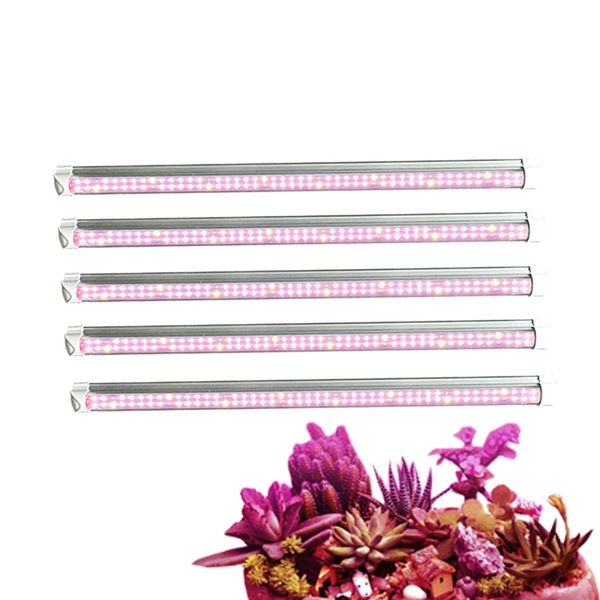 Led Grow Light Full Spectrum 36W Accesorios de iluminación para plantas Grow Lights Panel Aluminio Hecho con UV / IR para invernaderos interiores T8 Tube Gardens oemled