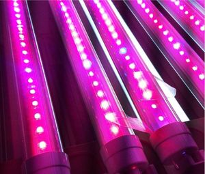 Led Grow Light Hydrocultuursystemen Bar 0,6M 0,9M 1,2M Strip t5 t8 Buizen met Thermometer Vochtigheidsmonitor en Daisy Chain