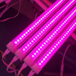 Led Grow Light T8 Buis Volledige Spectrum Led Grow Lamp Bar Led Strip Voor Indoor Hydrocultuur Aquarium Vegs 45W 90Cm 60W 120Cm