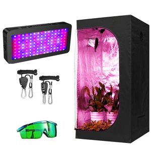 LED Grow Light Tente 4/5/6 pouces ventilateur de carbone activé Stuil de croissance pour l'hydroponie intérieure Veg Flower Veg