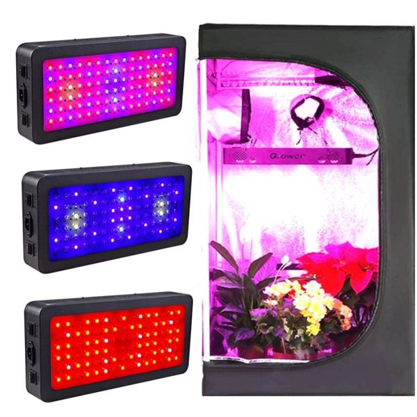 LED Grow Tente Light pour hydroponie intérieure Boîte de culture de culture Greenhouse Grow Light Lampe Phyto Lampe