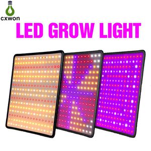 LED Brillez des lumières 256Les lampes à spectre complet Phyto bulbe Lampes de croissance de la plante de la plante Hydroponic Blight Flower Graines Tente 85-265V