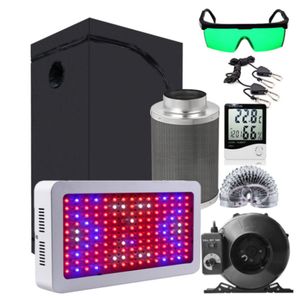 LED GROW LUMIÈRES 4/5/6/8 POUCT CENTRIFUGAL VENTIONS ACTIVÉS AIRBON AIR FILTRE LUMIÈRE LAMINE LET