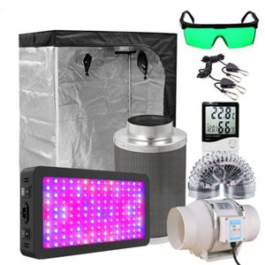 LED élèvent le kit de tente élèvent des lumières 1500W 1200W 900W 600W boîtes pour la plante d'intérieur cultivant des plantes de lampe de lumière du jour