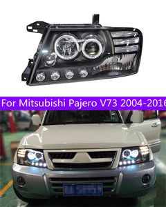 LED Head Lamp Voor Mitsubishi Pajero V73 20 04-20 16 Montero Koplamp Richtingaanwijzers LED Grootlicht lens Dagrijverlichting