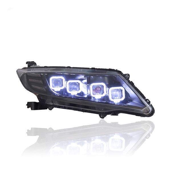 Phare LED pour Honda City phare de jour 2016-2018 DRL clignotant feux de route lentille de projecteur