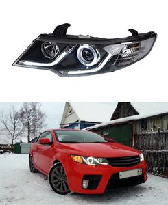 LED Head Light for Kia Forte Daytime Running Headlight 2009-2015 DRL Turn Signal High Beam Projector Lens