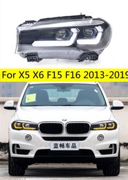 LED-Scheinwerfer für BMW X5 X6 F15 F16 20 13–20 19 Scheinwerfer F85 LED-Blinker, Fern- und Abblendlicht, Tagfahrlicht