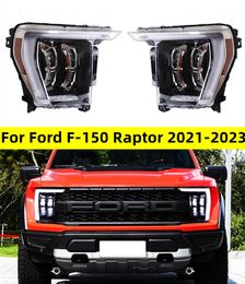 Phase de tête LED pour Ford F-150 Raptor 20 21-2023 Filans de tête DRL REFIT EYES ANGEL