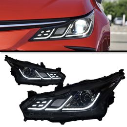 Ensemble de phares LED pour Toyota Corolla, phares 20 19-20 22, Style berline, clignotant avant DRL