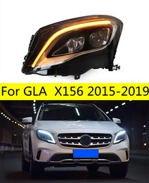 LED-koplampen voor GLA 2015-2019 Front Light X156 GLA180 GLA200 GLA250 GLA45 Dagrijverlichting Modificatie Hoge configuratie Upgrade Koplampmontage
