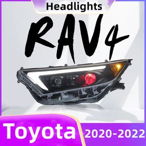 Phares LED pour Toyota RAV4 20 20-20 22, feux de course améliorés, feux de route, feux de route