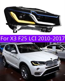 LED Koplampen Voor X3 F25 20 10-20 17 LCI Koplampen Vervanging X4 F26 F98 DRL Daytime licht Richtingaanwijzer Koplamp