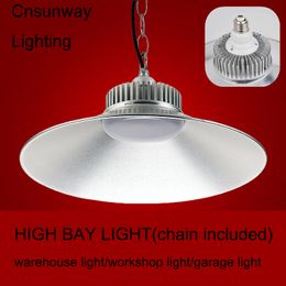 Lámpara LED de bahía alta Luz industrial LED 40W 60W 80W 100W Lámpara de ahorro de energía 6500K Luz LED de fábrica Iluminación del controlador Meanwell