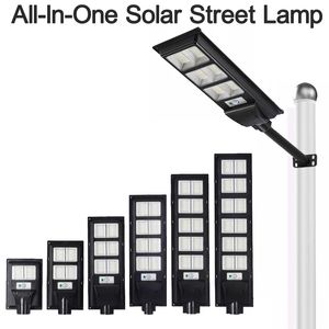 LED -inductie Solar Street Light Sun Energy Wall Lamp buiten LED Beveiliging overstromingsverlichting afstandsbediening voor gerechtelijke parkeerplaatsen Usastar