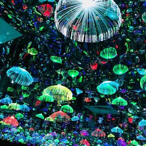 LED Jellyfish hanglampen 20 cm festivalverlichting voor Homedecor creatief waterdichte hangende kwallen kerstdecoraties