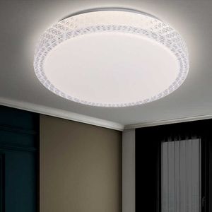 Lampe à LED 12w 18w 24w 48w Dimmable Moderne Panneau Plafonniers Pour Salon Chambre Cuisine Éclairage Intérieur 0209