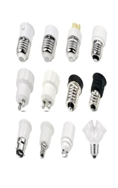 Support de Conversion de Base d'ampoule de lampe à LED, adaptateur de prise de convertisseur GU10 G9 B22 E27 E14 E12, matériau ignifuge pour l'éclairage domestique, 2215470