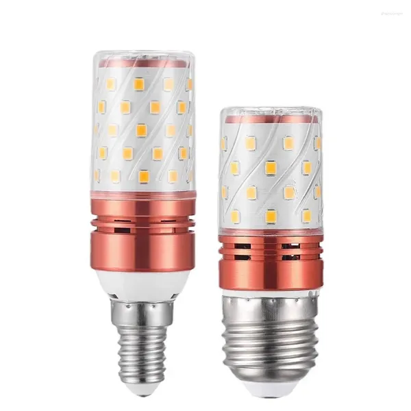 Lampe à Led ampoule E14 bougie E27 Table maïs 20W 15W Bombilla lustre éclairage domestique Super lumineux 220V