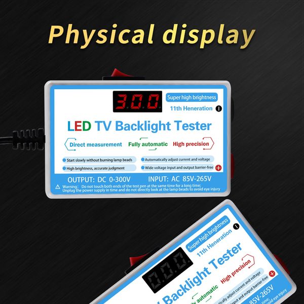 LED LEC TV TV Backlight Tester multipropósito LED Strips Beads Test Instrumentos de medición para la luz de fondo de luz LED