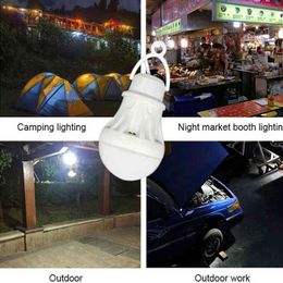 Linterna LED Lámpara portátil para acampar Mini bombilla USB Power Book Light Lectura Estudiante Lámpara de mesa de estudio Super Birght para exteriores