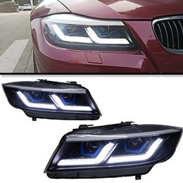 Conjunto de faros láser LED para la serie 3 series E90 FEARLES DE SEÑAL 2005-2012 G20 Estilo Daytime Running Light