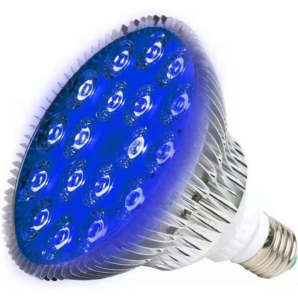 Luz LED 18W Bombilla de lámpara Tipo doméstico Focos de luz azul 400-550nm Frecuencia espectral Elitzia ETPAR18