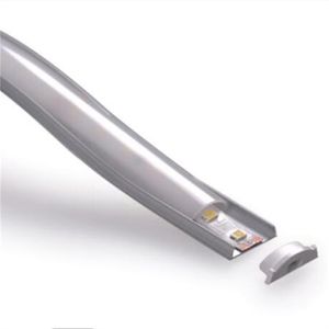 LED -lichtbalk SMD2835 120led/m Warm Wit 13 mm Breedte 6 mm Dikte LED Bendable aluminium profiel