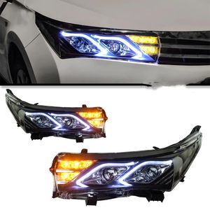 LED Gloeilamp Koplampen Voor Toyota Corolla 20 14-20 16 Hoofd Lichten Benz Stijl Vervanging Dagrijverlichting koplamp