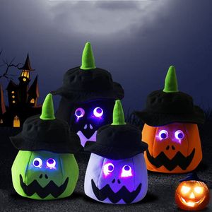 LED Light Halloween Trick or Treat Emmer Pompoen Snoep Zakken Thanksgiving Feestdecoratie