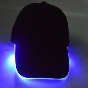 Chapeau lumineux LED Chapeaux flash LED Casquettes de baseball Lumière LED Chapeaux Chapeaux de fête Garçons Grils Cap Mode Chapeau lumineux Casquettes de baseball Chapeau hip-hop