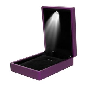 LED LICHT HANDERDE DOOS ketting kettingkast sieraden cadeaubon bruiloft verlovingsvoorstel ringdoos sieraden opbergdoos geschenken