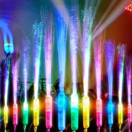 LED Light Sticks 24pcs LED Light Up Fiber Optic Wands Glow Fiber Wands Sticks LED Flashing Fiber Sticks Glow Flashing Wands Party Verjaardagscadeaus 230625