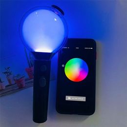 LED Light Sticks Kpop Army Bomb Ver 4 stick Speciale Editie Kaart Van De Ziel 3 Met Bluetooth Concert Stick Fans Collectie 221105