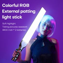 LED Light Sticks LED Light Stick Kit 22W Dimbaar 3000K~6000K RGB Handheld LED Video Light Wand Stick voor YouTube en Studio Pography 230614