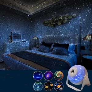 LED Light Sticks Star Projection lumière Enfants Projecteur Mignon Galaxy lampe étoilée Space Night Po Bedtime Learning Fun Toys 230605