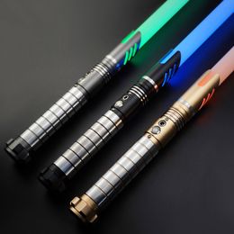 Bâtons Lumineux LED THYSABRE Poignée Vide Lourde pour Sabre Laser Métal DIY Accessoires Jedi Cosplay sans Kit Électronique et Lame 230606