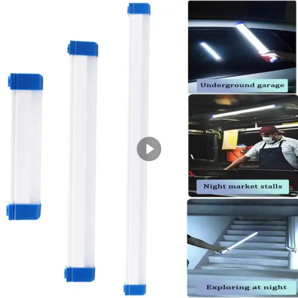 Tube LED Tube USB rechargeable 15cm 30cm 50cm lampe USB LUMIÈRES D'URGENCE HOME POWER PUIS