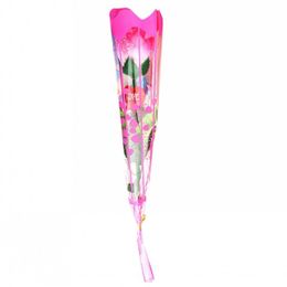 LED Light Up Rose Flower Gloeiende Valentijnsdag Bruiloft Decoratie Nep Bloemen Feestartikelen Decoraties simulatie rose QH2