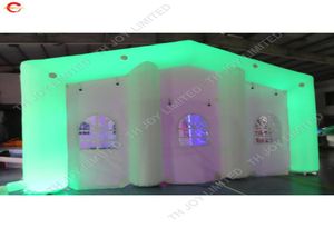 LED-verlichting gigantische buitenactiviteiten evenementen opblaasbare trouwtent feestverhuur commerciële gazontenten worden geleverd met luchtblazer en l5267729