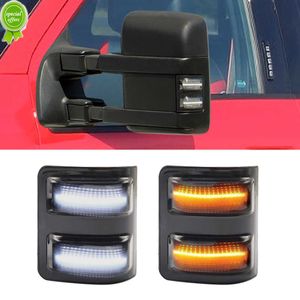 Lumières LED LED feu de position de miroir latéral pour 08-16 Ford F250 F350 F450 ensemble de lampe latérale de miroir Super Duty